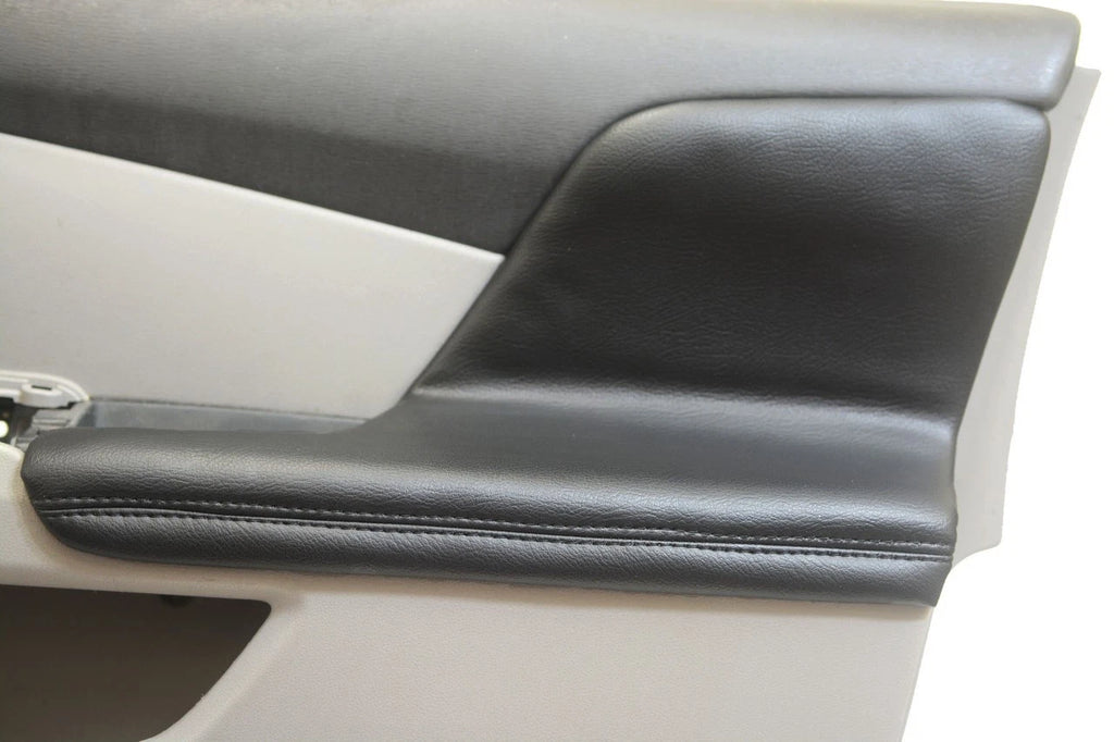 2X Door Armrest Leather Covers for Honda Odyssey (2011–2017) Black