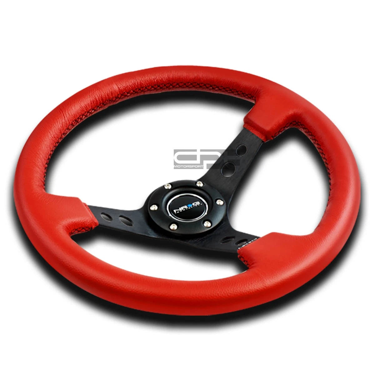 NRG 350MM Deep Dish Steering Wheel for Universal Fit (6-Hole)