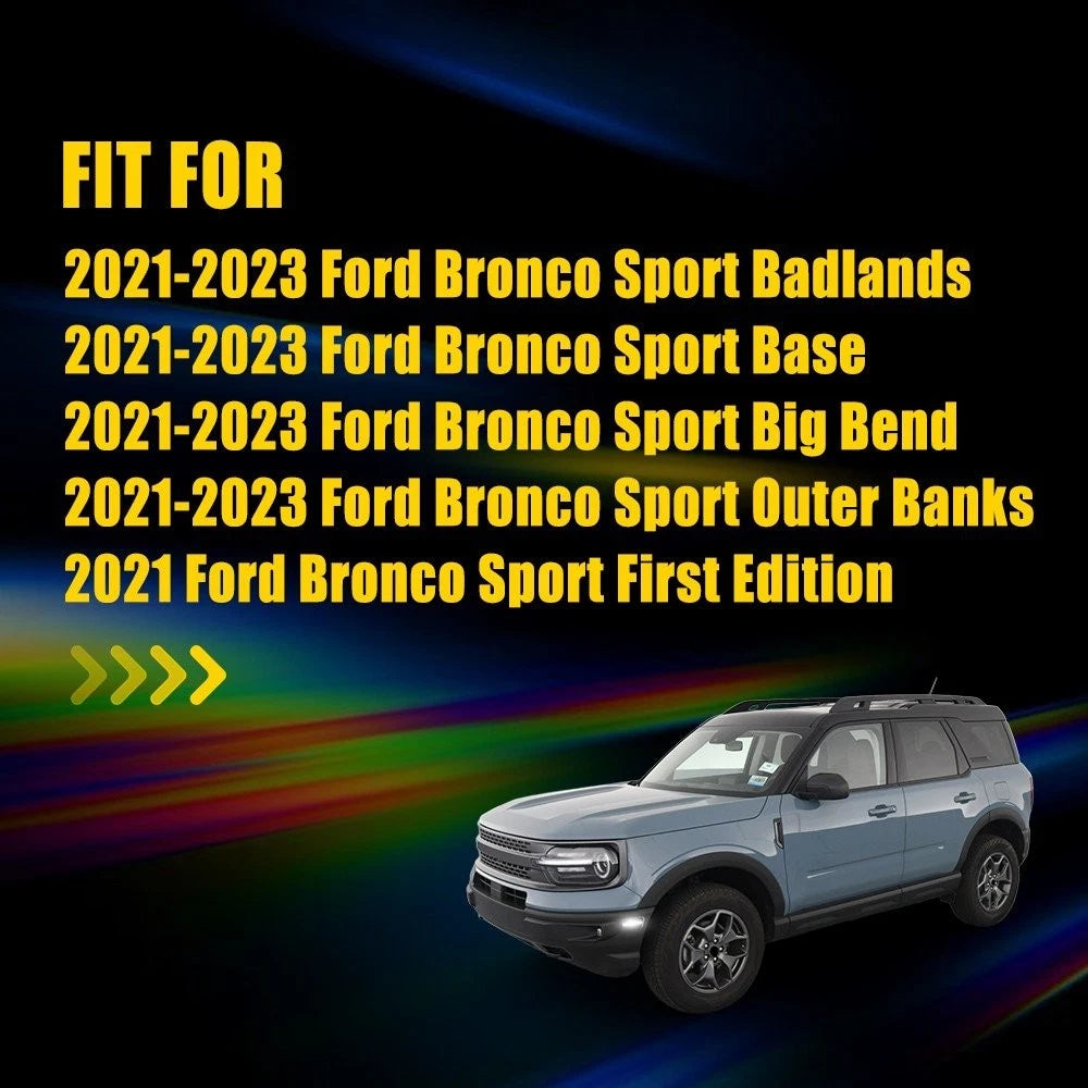 Smoked LED Side Marker Lights for Ford Bronco Sport (2021–Present)