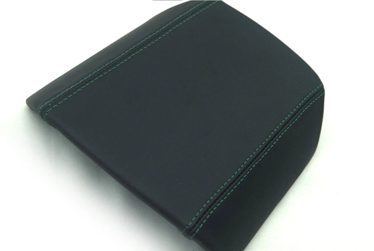 Center Console Armrest Cover for Camaro (2010–2015) Green Stitch