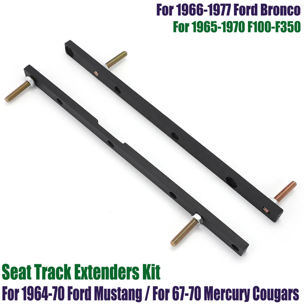 Seat Track Extensions Kit for Mustang & Cougar (1964–1970, 1967–1970)