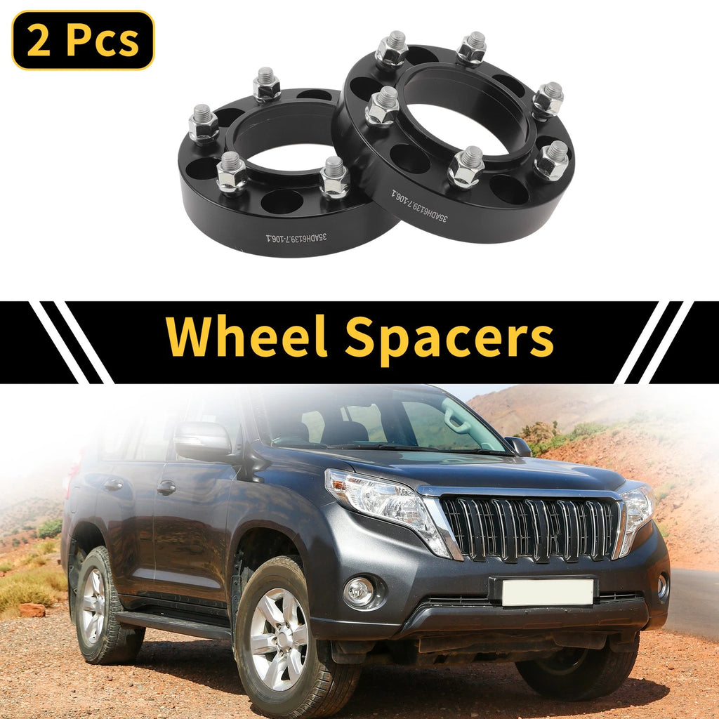 2X 6x139.7mm Wheel Spacers M12x1.5 for Lexus GX (2002–2023)