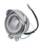 5" Chrome Bullet Headlight Spot Fog Lamp for Harley Chopper