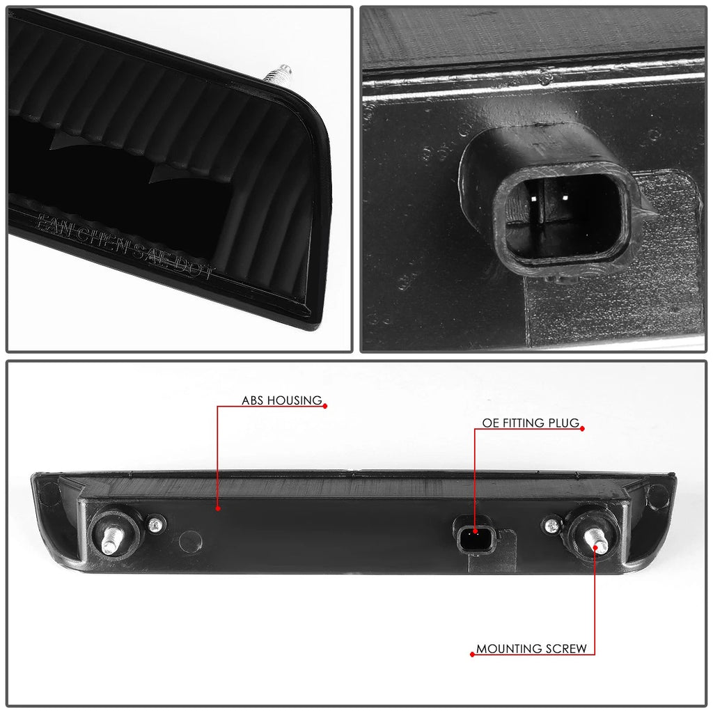 Hi-Mount LED 3rd Tail Brake Light for Nissan Rogue (2014–2019)