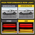 Set of 4 Smoked LED Side Marker Lights for Ford Mustang (2010–2014)