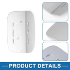 Fuel Tank Door Cap for Audi A4 (2009–2016) Fuel Filler Flap Cover Silver