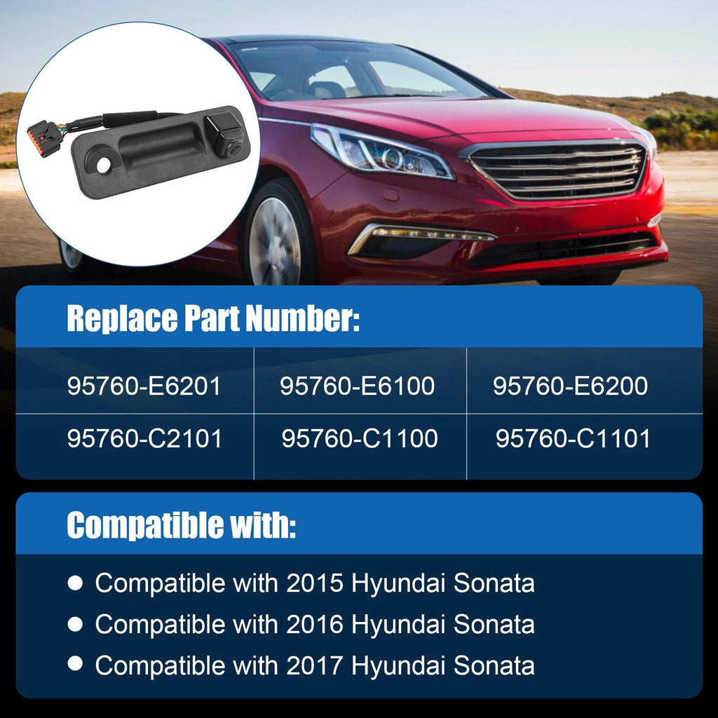 Backup Rear View Camera for Hyundai Sonata (2015-2017)