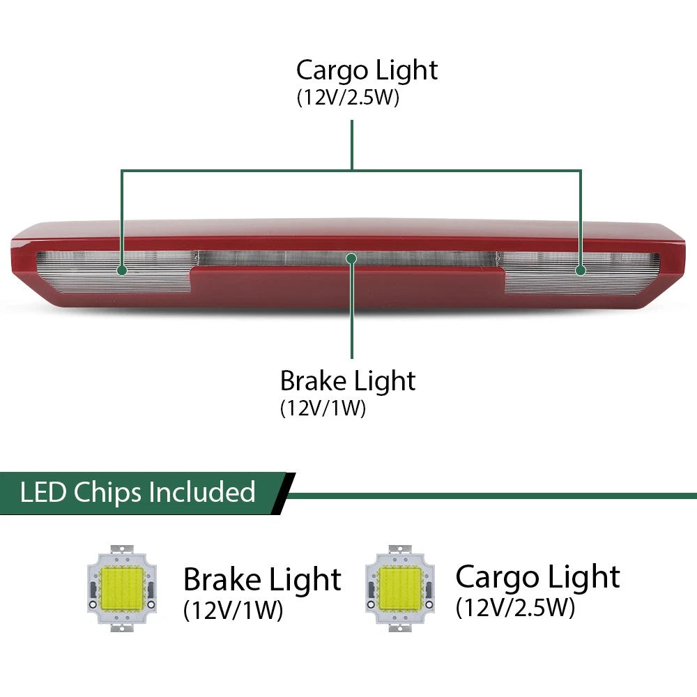 Third Brake Light for Chevy Silverado GMC Sierra (2019–2025)
