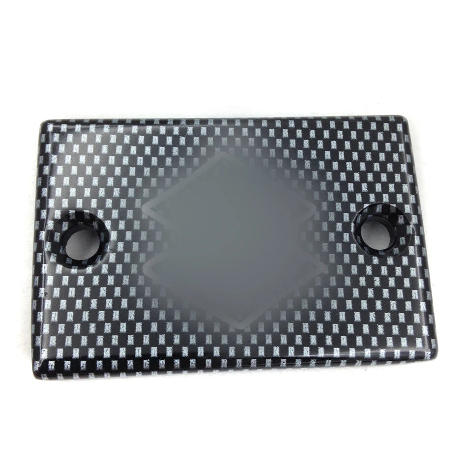 Carbon Rear Brake Fluid Reservoir Cap Cover for Suzuki GSXR Boulevard (2001–2023)