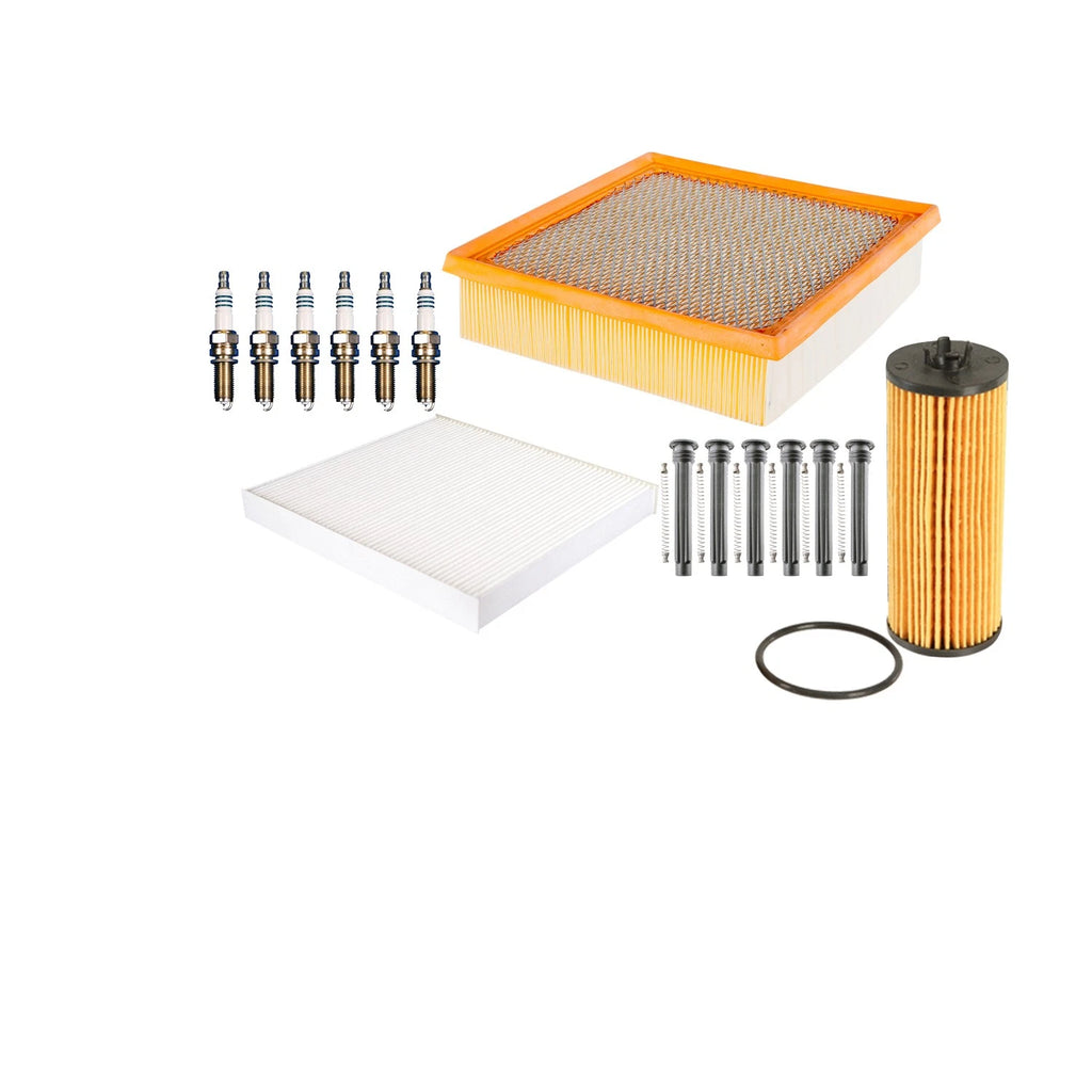 Denso Tune Up Kit 6 Spark Plugs & Boots for Durango Grand Cherokee (2011–2020)
