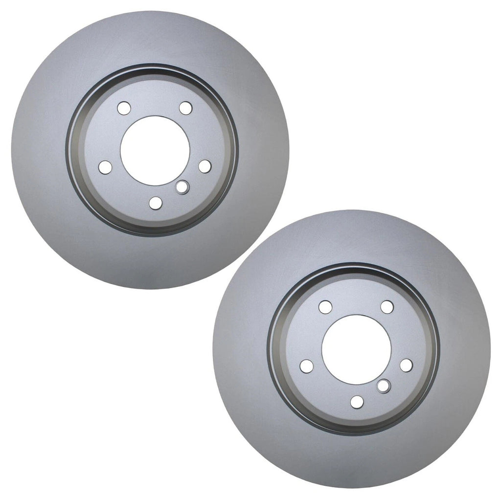 2 Front Coated 348mm Brake Rotors for BMW E84 E90 E92 E93