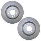 2 Front Coated 348mm Brake Rotors for BMW E84 E90 E92 E93