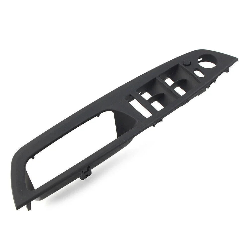 Inner Door Handle Trim Cover for BMW X5 X6 E70 RHD Matte Black (2007-2013)