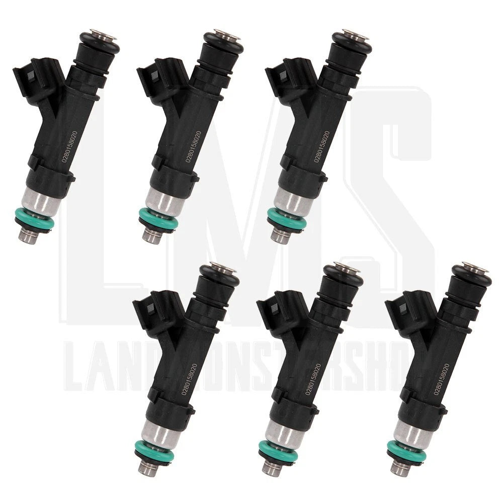 Set of 6 Fuel Injectors for Dodge Durango, Dakota (2004–2010)