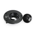 CNC Keyless Fuel Gas Tank Cap Black for Honda CBR600RR CBR1000RR (2004–2019)