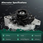 Alternator for Chevrolet Corvette (1987–1991) 7888-11N