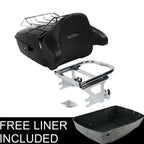 Trunk Backrest Rack for Harley Touring Electra Glide Road King (1997–2008)