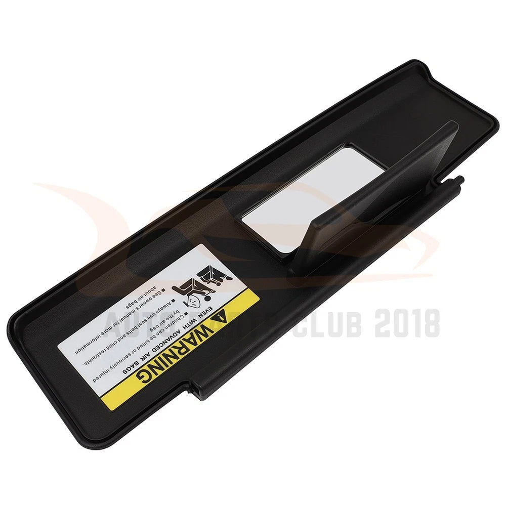 Black Front Left Driver Sun Visor for Mazda MX-5 Miata (2006-2015)