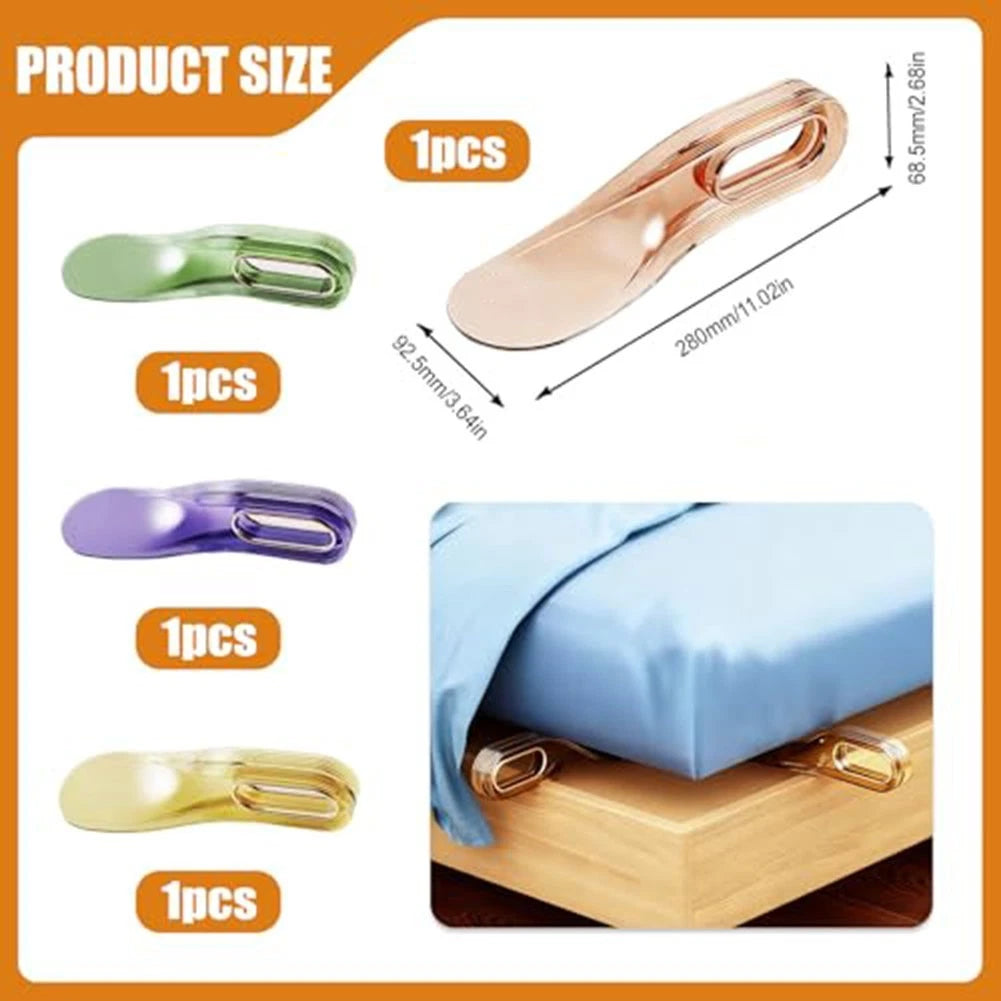 Mattress Lifter Tool Set of 2 for Universal Use (Green, Amber, Purple, Yellow)