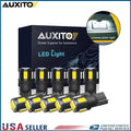 10X T10 194 168 192 W5W 2825 Wedge LED Interior Map Dome Side Marker Lamp