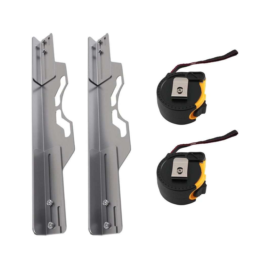 2PC Toe Alignment Tool Carbon Steel Wheel Calibration Plates for Universal (—)