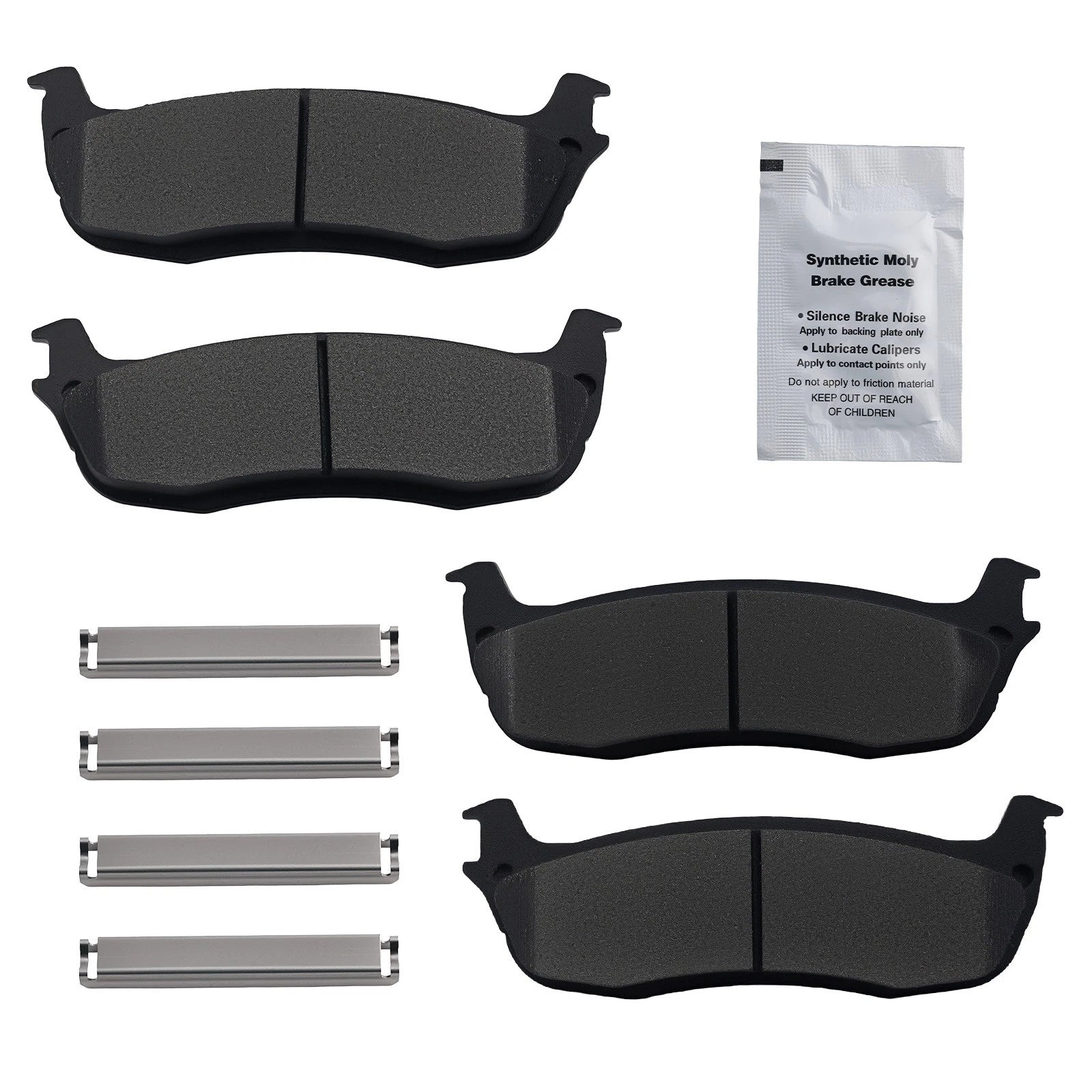 Rear Brake Pads Kit for Ford F-150/F-250 (1998–2004)