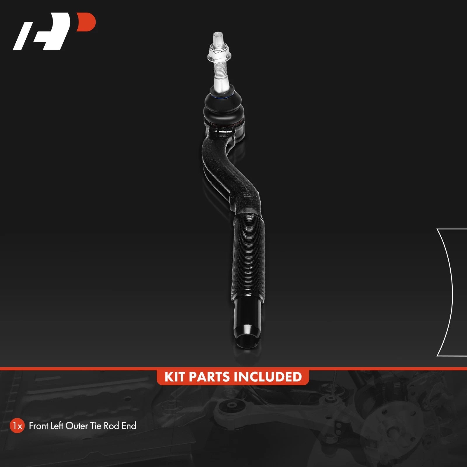 Front Left Outer Tie Rod End for Jeep Wrangler JT Gladiator (2018-2024)