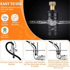 Drain Cleaning Bladder for 4" to 6" Drain Pipe (Fits )