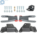 4" Rear Drop Kit Shackles & Hangers for Chevy GMC 1500 C15 K15 (1988–1998)
