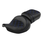 Black Driver Passenger Seat for Indian Springfield Chieftain Roadmaster Chief (2016–2023)