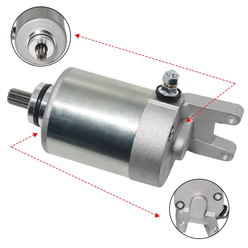 Starter Motor for Derbi GPR125, Mulhacen 125, Terra Adventure 125, Terra 125 (2000–2023)