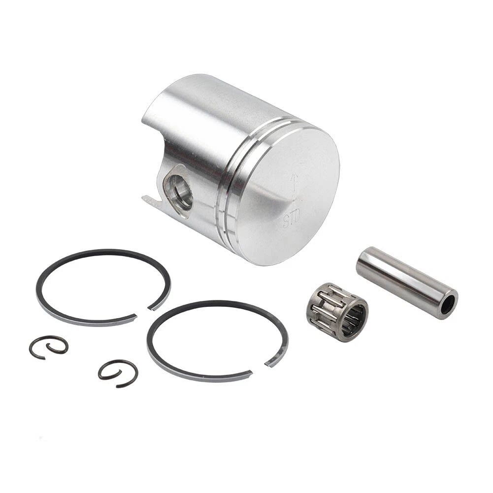 Set of 2 47MM Piston 12MM Pin Kit for Jog 80CC Scooter Moped (80–80)