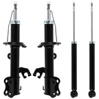 Set of 4 Shocks Struts Absorbers for Nissan Versa (2015–2019)