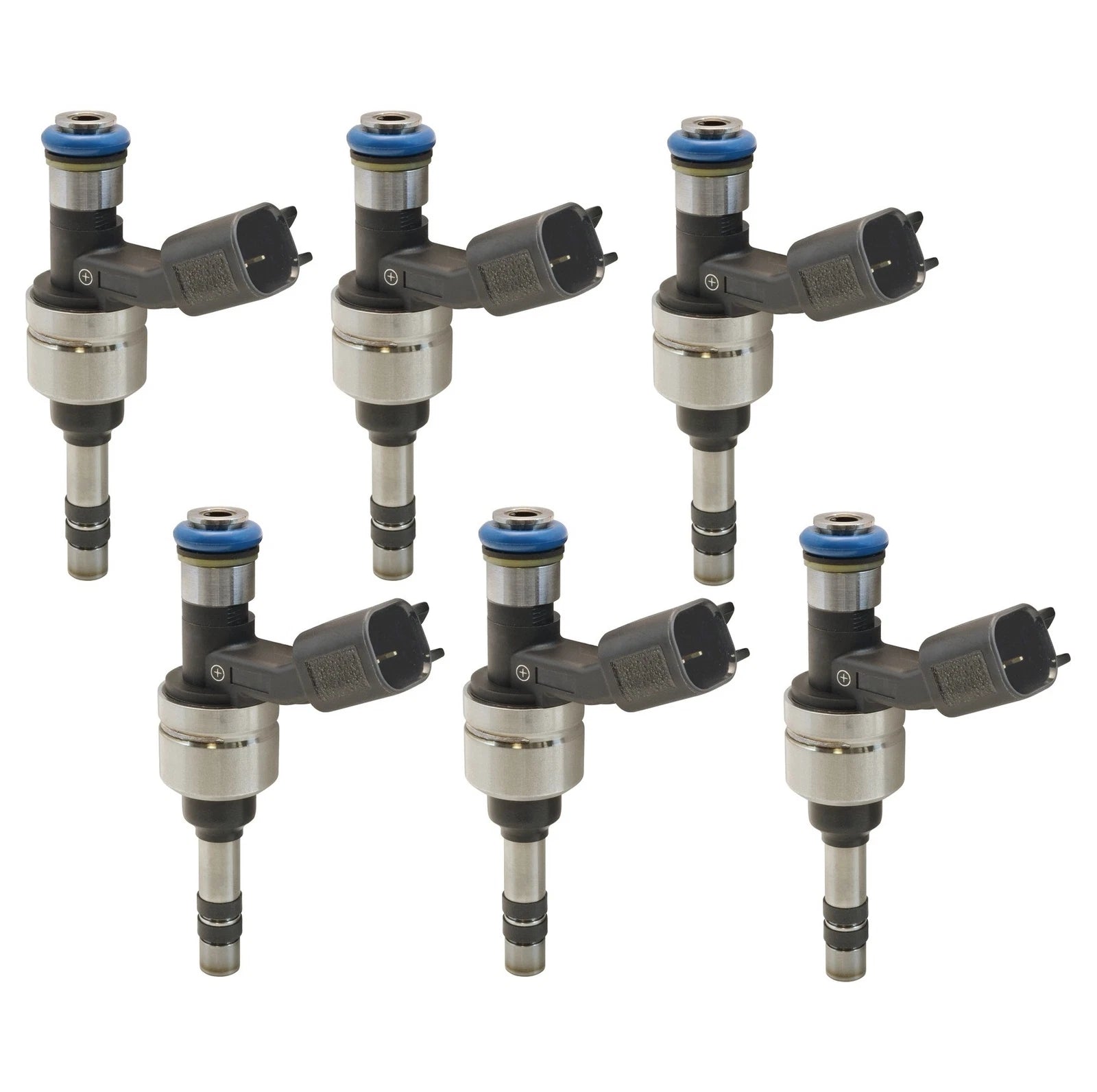 Set of 6 Fuel Injectors for Buick Cadillac Chevrolet GMC 3.0L V6 (OEM)
