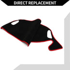 Dashboard Cover Mat for Honda ZR-V (2023-2024) Sun Protector Pad Black Red 1 Set
