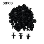 Rivet Clips 50 x Plastic Auto Rivet Clips for Car Fender