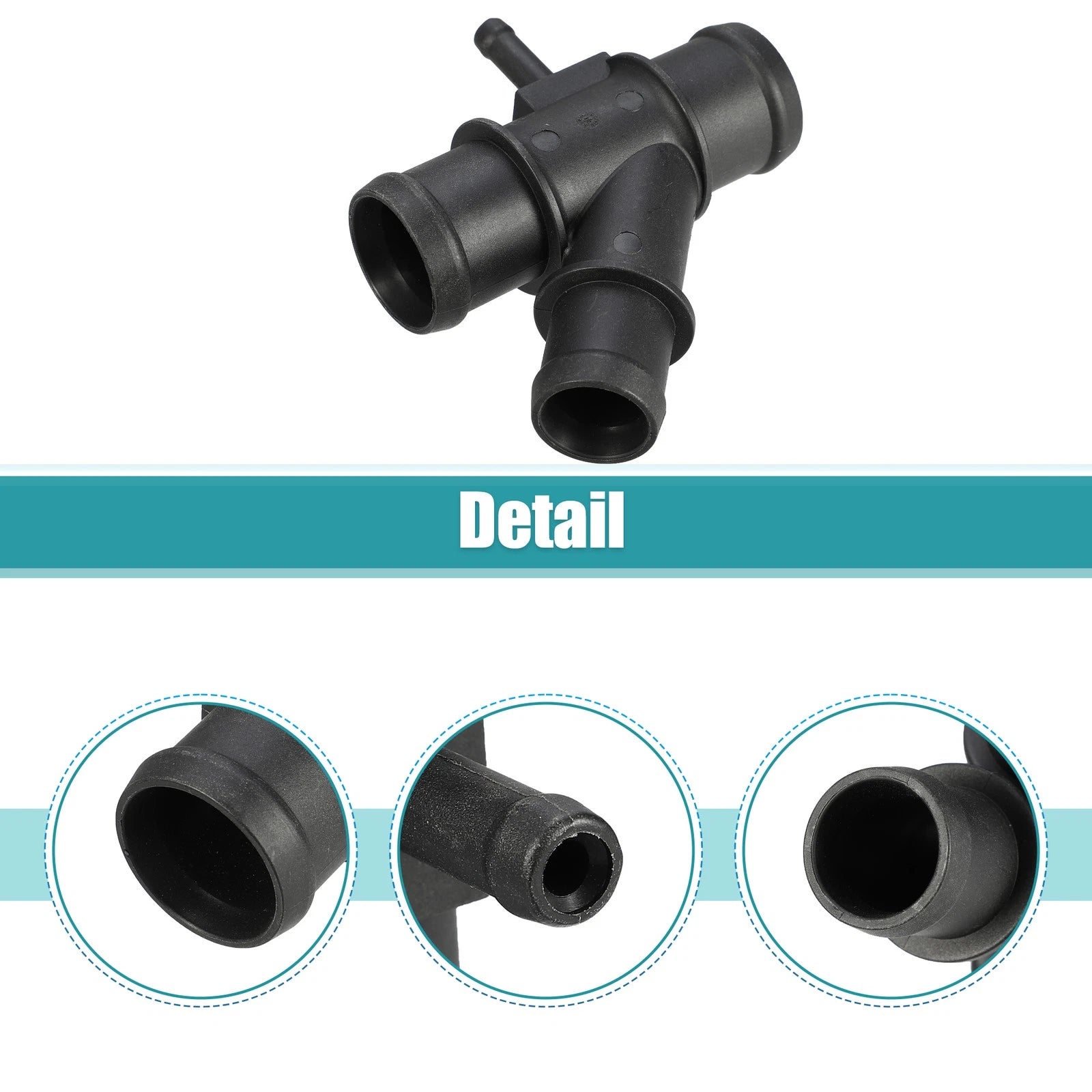 Engine Coolant Hose Connector No. 1K0121087H/1K0121087R for Audi TT (2007–2014)