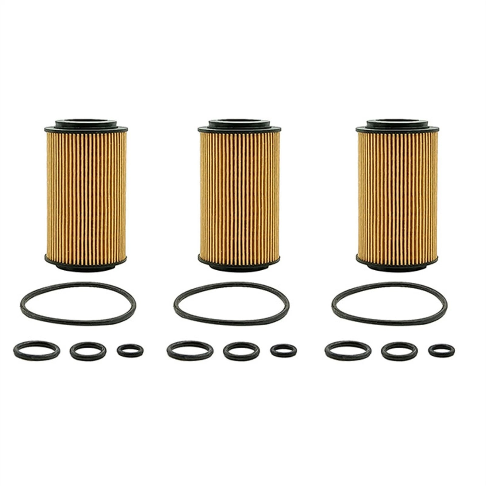 3X Engine Oil Filter for Chrysler Crossfire Dodge Freightliner (57078)