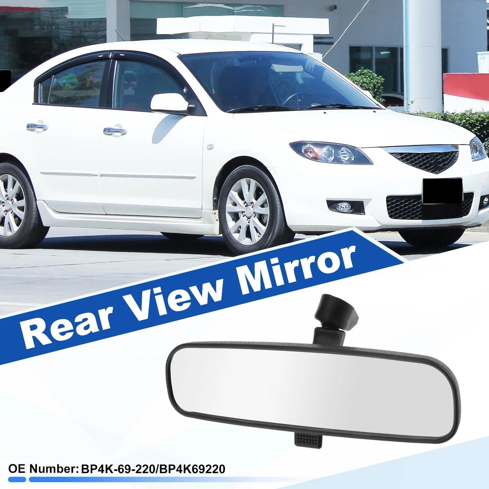 Interior Rearview Mirror for Mazda 3 (2006–2007) BP4K-69-220