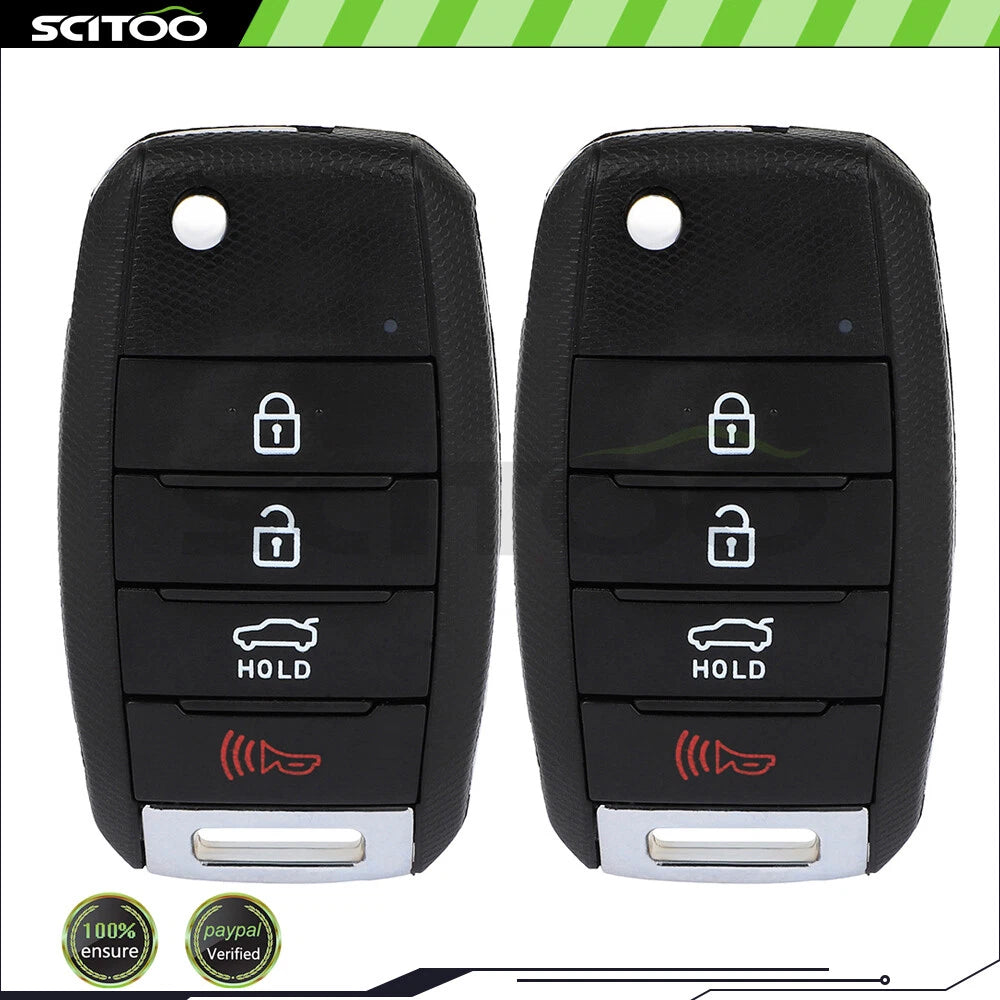 2X Keyless Entry Remote Car Key Fob for Kia Sorento (2016–2020) 95430-C5100