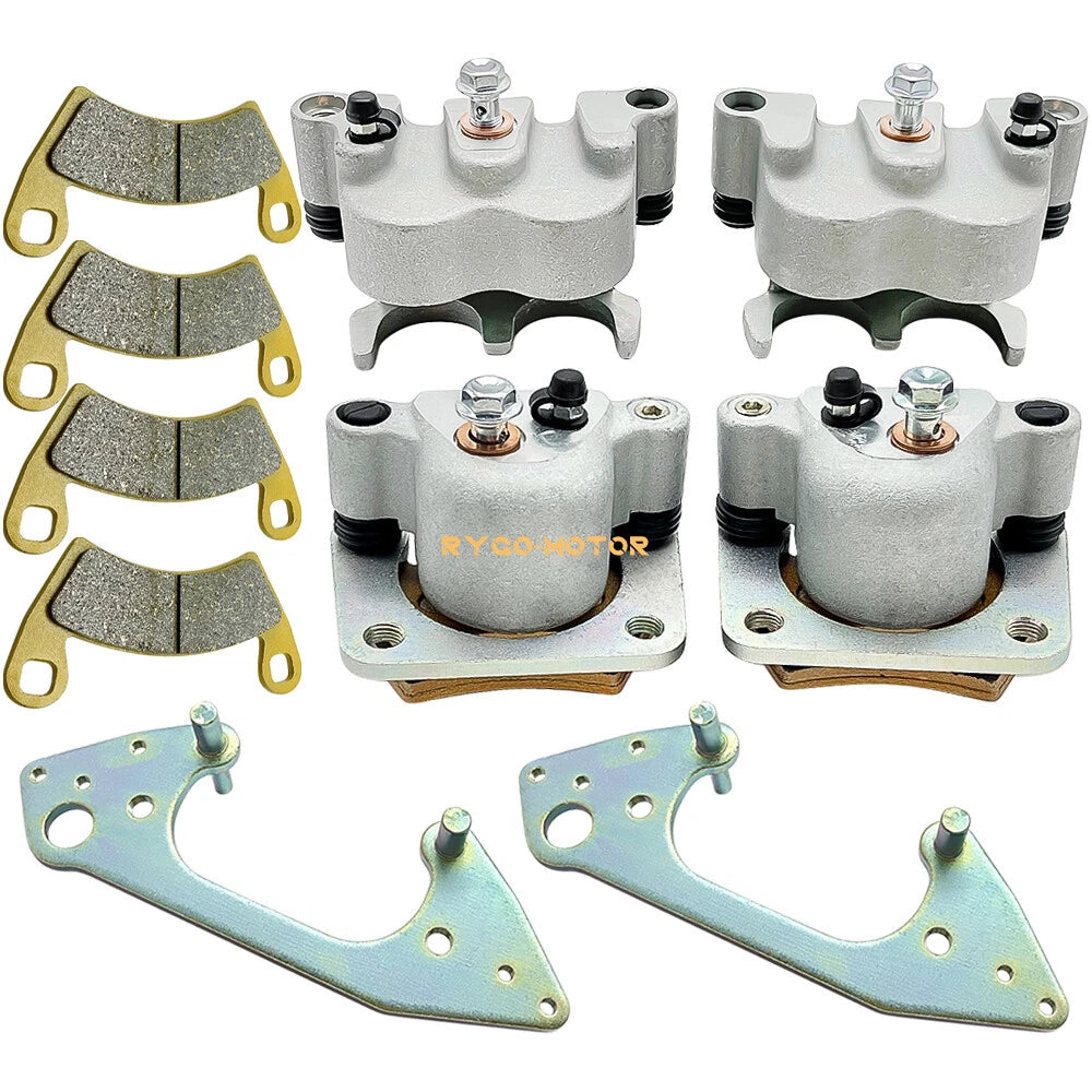 Set of 4 Brake Calipers w/Pads for Polaris Ranger XP 900 (2016–2019)