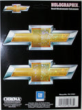 Set of 2 Holographic Emblem Decals for Chevy Chevrolet Truck