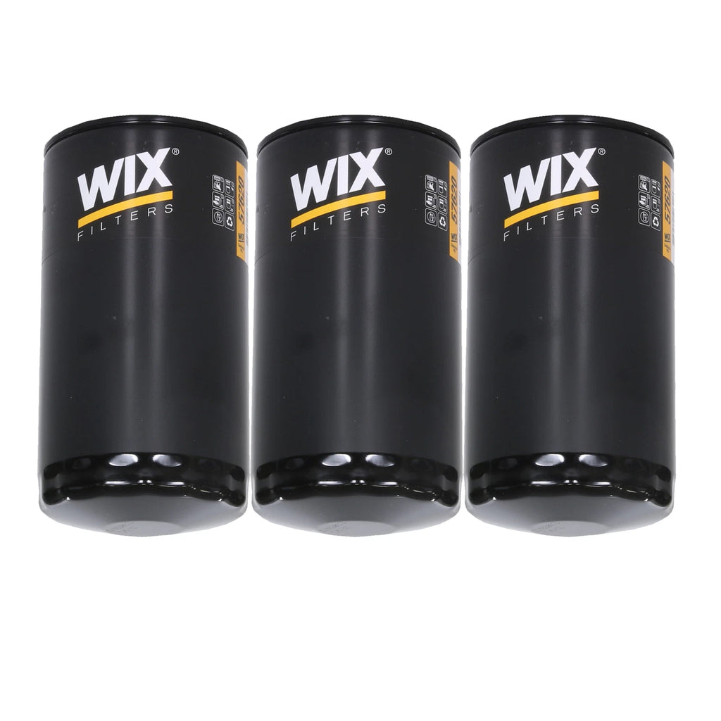 Set of 3 Engine Oil Filters for Dodge Ram Sterling Truck L6 TDI