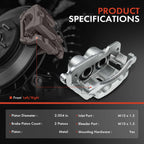 Front Brake Caliper with Bracket for Silverado 1500, Sierra 1500 (1999-2006)