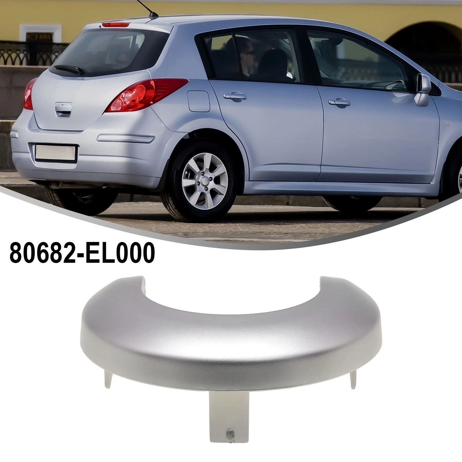 Inside Door Handle Cover for Nissan Versa, Tiida (80682 EL000)