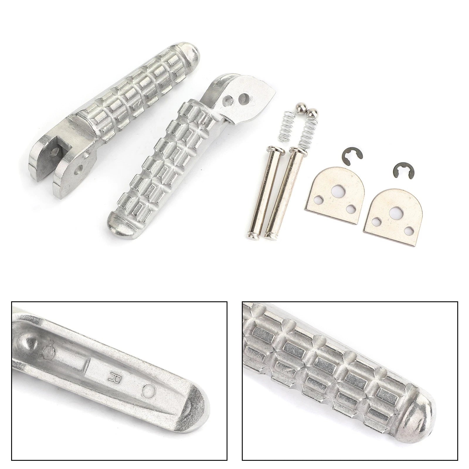 Rear Footrests Foot Pegs for Ducati Monster 620 796 1100, Scrambler Icon