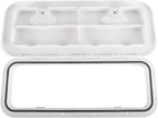 Boat Hatch Access Hatch & Lid with Lock for Marine Deck (24" x 9-5/8")