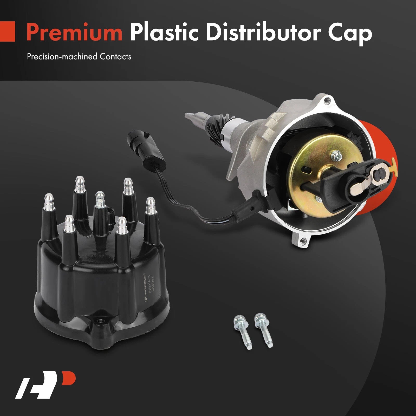 Ignition Distributor with Cap & Rotor for Jeep Cherokee Comanche Wrangler (1984-2001)
