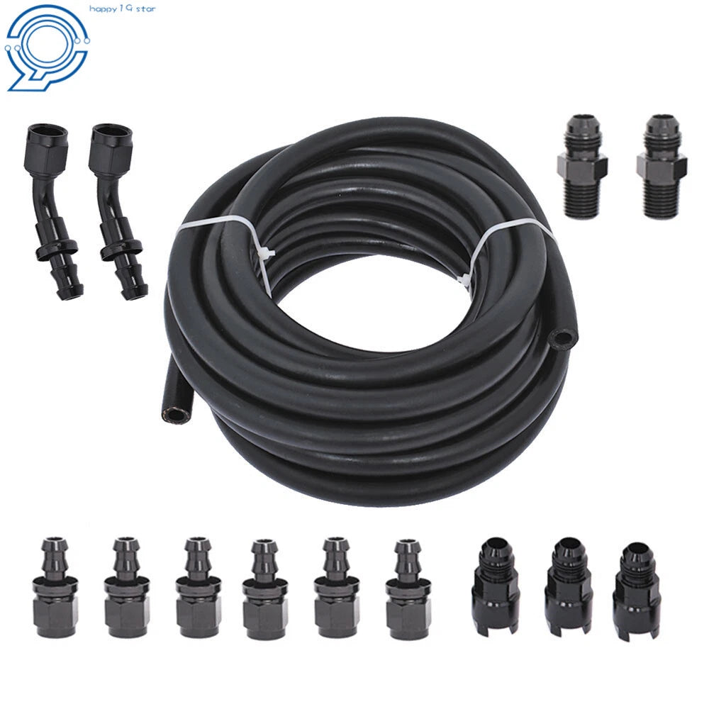 25 Feet LS Conversion Fuel Injection Line Fitting Adapter Kit