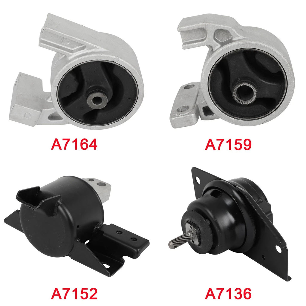 Engine Motor Transmission Mount for Hyundai Accent, Kia Rio 1.6L (2006–2017) A7164